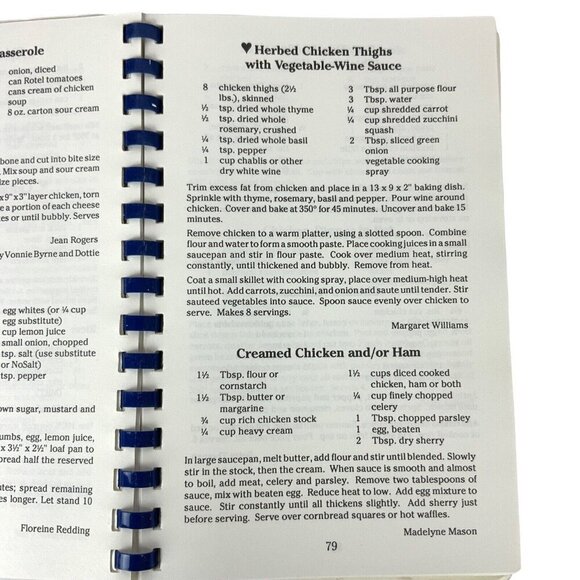 Assistance League Of Dallas Cooks Cookbook 1989 Spiral Bound Texas Recipes - Picture 8 of 12